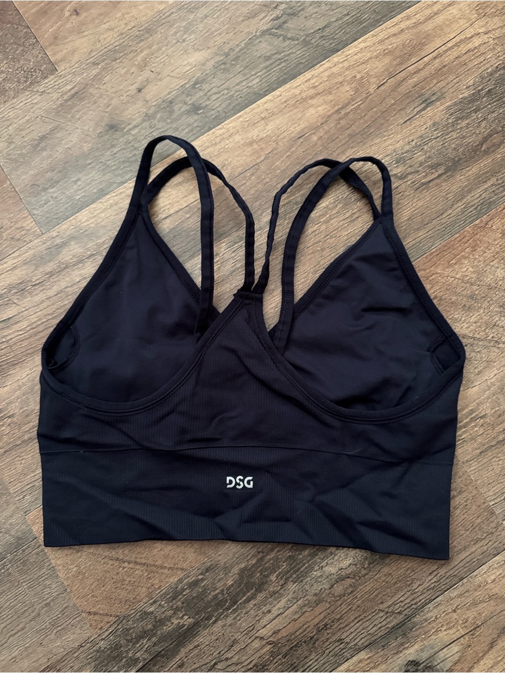 DSG Women's Navy Strappy Sports Bra Size Small